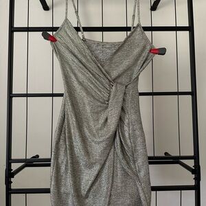 Elegant Silver Dress